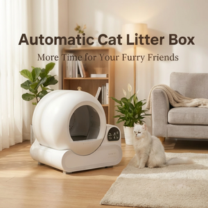 Koeda ALB03 Lettiera Intelligente per <span class=keywords><strong>Gatti</strong></span> da 70L in Plastica con Controllo Odori, Controllo tramite APP, Semi-Automatica, Facile da Pulire e Design Confortevole - Product Image 6