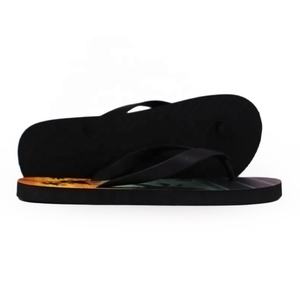 Sandalias de Playa de Verano para Hombre Nicecin, Chanclas con Estampado de Paisaje al Atardecer, Antideslizantes, de Goma PE Suave - Product Image 3