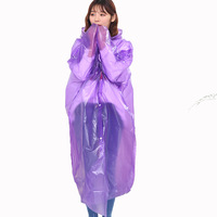 Veste en plastique vente en gros Poncho de pluie imperméable jetable pour la saison des pluies