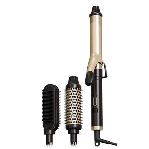 Brosse lissante et fer à boucler KSKIN KD331 3-en-1, outil de coiffage en céramique PTC à chauffage rapide, moteur DC, 3 vitesses, 5 niveaux - Product Image 4