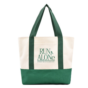 Bolsa de Hombro de Lona Personalizada al por Mayor, de Gran Capacidad, Textura de Alta Calidad, Bolso de Mano para Salir - Product Image 1