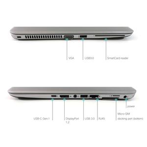 Portátil de negocios HP EliteBook 840 G4 usado, Intel Core <span class=keywords><strong>I7</strong></span> 7600U, <span class=keywords><strong>CPU</strong></span> 16GB RAM 512GB SSD, ordenador portátil original reacondicionado usado - Product Image 3