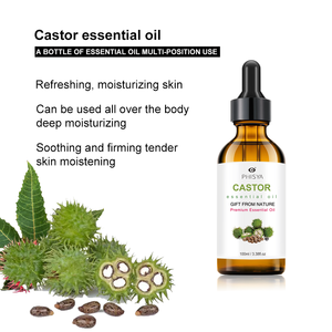 Fabrik Reines und Natürliches Ätherisches Öl für Frauen und Männer Körpermassage Muskelstressabbau Schmerzlinderung Premium-Qualität Rizinusöl - Product Image 2