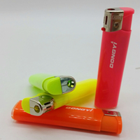 Fourniture d'usine OEM/ODM Briquet électrique fin en plastique jetable Allume-cigare personnalisé