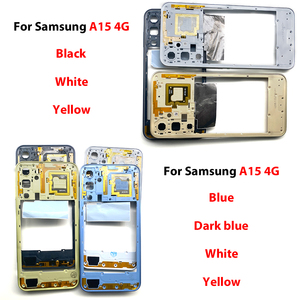 Cadre central pour Samsung A15 4G 5G, boîtier, cadre arrière, châssis, coque, pièces détachées pour téléphone portable, câbles flexibles pour téléphone portable - Product Image 2