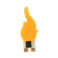 Ampoules LED COB 3V à effet flamme, filament LED 2200K, diode Edison, accessoires de décoration, ampoule de lumière de bougie, bricolage, lettre