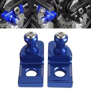 Bloques de ajuste de cadena negra Swingarm Spools Slider para <span class=keywords><strong>Yamaha</strong></span> FJ09 Tracer <span class=keywords><strong>900</strong></span> GT - Product Image 4