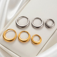 YW anneaux de nez simples et boucles d'oreilles à segments articulés ASTM F136 titane avec Zircon Piercing bijoux de corps pour femmes hommes pour enfants