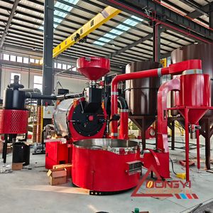 <span class=keywords><strong>Tostadora</strong></span> de Café Industrial Automática de 30kg, 60kg, 120kg, 240kg, Línea de Tostado, Molienda y Empaquetado de Granos de Café - Product Image 2