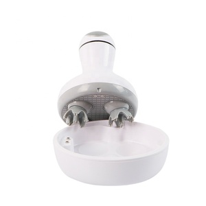 Gran oferta Agofy 2017 inalámbrico CE ROHS certificado cuero cabelludo eléctrico impermeable ABS + silicona USB-carga masajeador de cabeza de alta calidad - Product Image 2