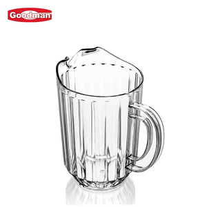 Caraffa in Polipropilene Trasparente per Birra e Tè con Coperchio, <span class=keywords><strong>Brocca</strong></span> per Succo, Caraffa per Latte, Bottiglia per Bevande, <span class=keywords><strong>Brocca</strong></span> in <span class=keywords><strong>Plastica</strong></span> per <span class=keywords><strong>Acqua</strong></span> - Product Image 2