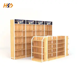 Hot Selling Supermarket Shelf With Advertisement Acrylic Board Light Box