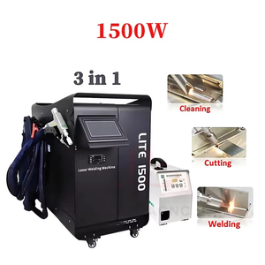 Machine de soudage laser à fibre nouvelle génération, portable, 4-en-1, 1500W/2000W/3000W, pour soudage, nettoyage et découpe - Product Image 3