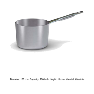Olla alta Ballarini para hombre. Aluminio 2 l 16 x 11 h cm Suministros para Catering Venta al por Mayor de Artículos para Restaurantes - Product Image 3