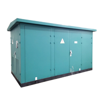 HENTG Ybg 35kv/0.6kv 6600kva Substation de distribution électrique préfabriquée compacte extérieure haute tension à trois phases de type européen