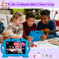 Nouvelle tablette éducative pour enfants 7 pouces Android 12 Quad Core avec processeur Wi-Fi 5G MTK antichoc de conception résistante aux chutes