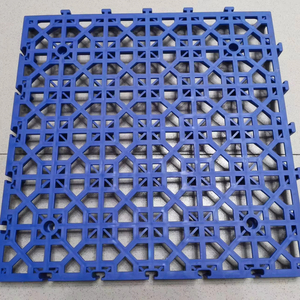 Modern Outdoor Interlocking Sports Backyard Badminton Court Flooring <b>Tiles</b> Wear Resistant PP Material Easy Click for Garages - Product Image 1