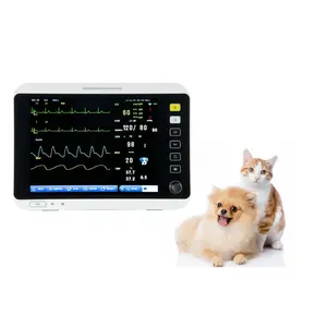 Goedkope Goede Veterinaire Anesthesie Monitoring Dierenarts Multiparameter Monitor Veterinaire Patiëntmonitor