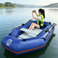 Bateau de sauvetage d'urgence pliable en PVC, monoplace, léger, durable, rigide, épaissi, stable, pour la dérive, type yacht sportif électrique