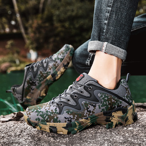 Chaussures de randonnée unisexes légères en maille PU pour l'extérieur toutes saisons hommes femmes - Product Image 1