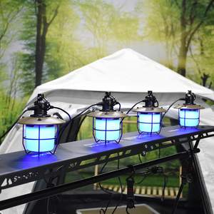 Cadena de luces decorativas con enchufe exterior impermeable al por mayor con sistema RGB para acampar, vacaciones, glamping, bodas y fiestas - Product Image 5