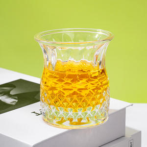 <span class=keywords><strong>Verres</strong></span> à whisky ronds transparents en cristal de 200 ml (6 oz) pour cocktails et jus, avec emballage – Vente en gros - Product Image 4