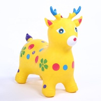 Jouets gonflable en forme de cerf, cerf gonflable de jeux pour enfants, 1 pièce
