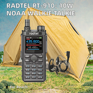 Radtel RT-910 Radio portable NOAA AM FM pour spectromètre radio 45-59Mhz Talkie-walkie 960 canaux 10W de puissance de sortie Analyse de bande interne - Product Image 2