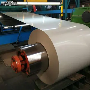 Ral9002 Ppgi Ppgl Coil White Corrugated Coated Galvanized Iron Zinc Metal Roof Sheet Aluzinc Steel Coil Price With Film