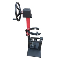 Compresseur de ressorts manuel facile à utiliser, machine de démontage, compresseur de ressorts d'amortisseurs manuel avec poignée ronde