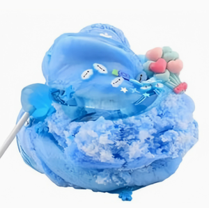 Ensemble de slime bleu cristal effet nuage pour enfants de 8 à 13 ans, jouet unisexe pâte à modeler et slime - Product Image 2