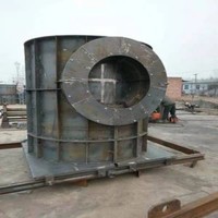 Molde para Pozos de Inspección Prefabricados, Línea de Producción de Tuberías de Acero Personalizable para Tuberías de Drenaje, Material Q235 en Forma de Cilindro