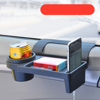 Nouveauté 2026 : Table de Voiture Pliante Multifonctionnelle de Haute Qualité, Ajustable, Portable, avec Organisateur et Porte-Gobelet