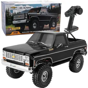 Commercio all'ingrosso <span class=keywords><strong>FMS</strong></span> 1:10 FCX10 Chevvy K5 Blazer 2.4G Radio 4*4 RC Crawler con scaletta dettagliata ad alta Clearance 2WD/4WD commutabile - Product Image 1