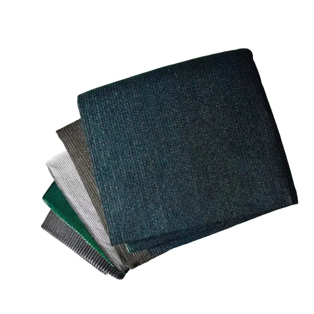 100% HDPE with UV pe shade net korea shade net 90% outdoor shade doek