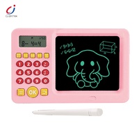 Machine d'entraînement mathématique intelligente Chengji, calculatrice, tablette d'écriture effaçable éducative, jouet pour enfants, tableau de dessin LCD pour enfants