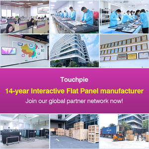 Tableau blanc interactif intelligent de 65 à 110 pouces, <span class=keywords><strong>écran</strong></span> intelligent de 75 pouces avec double système d'exploitation pour l'éducation, la formation et les conférences, fabriqué en usine depuis 14 ans - Product Image 6