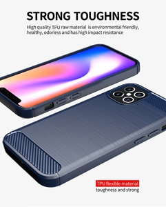 Carbon Fiber Soft TPU Fabrieksgroothandel Mobiele Telefoonhoesjes voor <span class=keywords><strong>iPhone</strong></span> 11 <span class=keywords><strong>12</strong></span> 13 14 15 Ultra Plus Pro Max Telefoonhoesje <span class=keywords><strong>iPhone</strong></span> Hoesje - Product Image 3