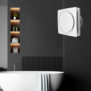 Extractor SEICOI Ventilación montada en la pared Ventiladores de escape industriales de 4-6 pulgadas para inodoro de baño - Product Image 4