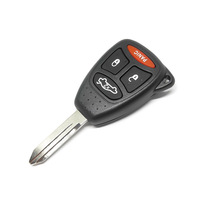 4 Button Remote Car Key 315mhz FCC KOBDT04A 7941 Chip Vehicle Key Fob Cover Keyless Entry Remote Start Fob Blank Replacement