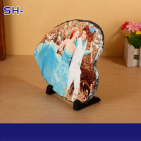 Plaques de sublimation photo en ardoise SH-59 150*150 MM, moins chères, pour cadre photo en ardoise, peinture sur pierre
