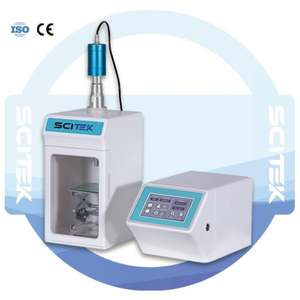 Scitek อัลตราโซนิคเซลล์ดิสรัคเตอร์แบบพกพาสำหรับไมโครหรือเล็กจำนวนน้อยของการประมวลผลความต้องการ - Product Image 4