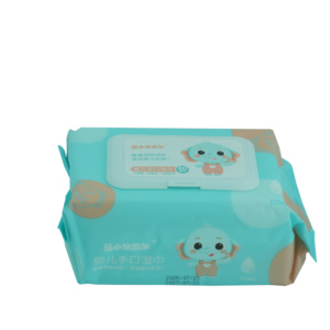 Lenços Umedecidos Flip Top Sem Álcool ou Fragrância, Lenços Umedecidos Personalizados para Limpeza de Bebês - Product Image 2