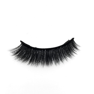 Fashionable and gorgeous wholesale 3D mink fur eyelashes perfect charming eyelashes silk private label - Product Image 2