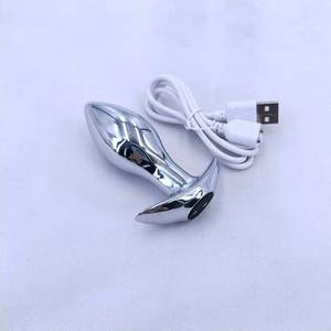 Tapón anal de metal con forma de plug anal para hombres, juguete de estimulación para adultos, entrenador anal, consolador, masajeador erótico. - Product Image 6