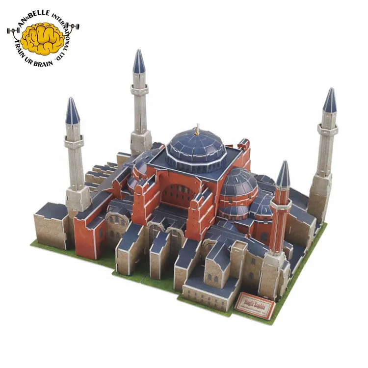 3D Eps Foam Puzzel Architectuur Modellen Hagia Sophia (Turkije)