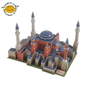 Mô Hình Kiến Trúc Giải Đố Bọt Xốp <span class=keywords><strong>3D</strong></span> Hagia Sophia (Thổ Nhĩ Kỳ) - Product Image 1