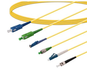Hot bán 2.0 mét SM duy nhất chế độ sợi LC/UPC để FC/UPC Duplex quang vá dây cho FTTx datacenter 3G 4G 5G không dây - Product Image 3