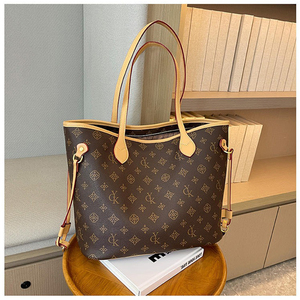 Sac à Bandoulière Simple et Tendance Imprimé Rétro pour Femme, Sac Fourre-tout Grande Capacité pour Voyage d'Affaires - Product Image 2