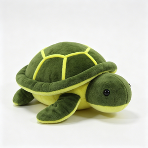 Peluche de tortuga verde personalizado, peluche de tortuga suave, peluche de tortuga marina - Product Image 1